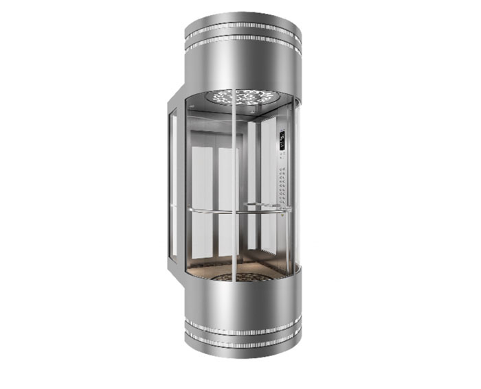 康力觀光電梯KL/G5-Y016圓形轎廂